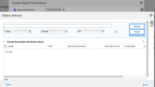 Create Object Permissions