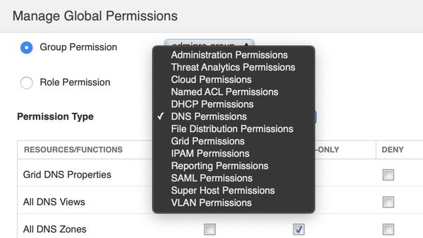 Manage Global Permission