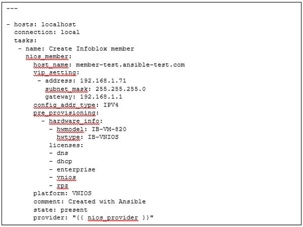 example playbook on adding a member