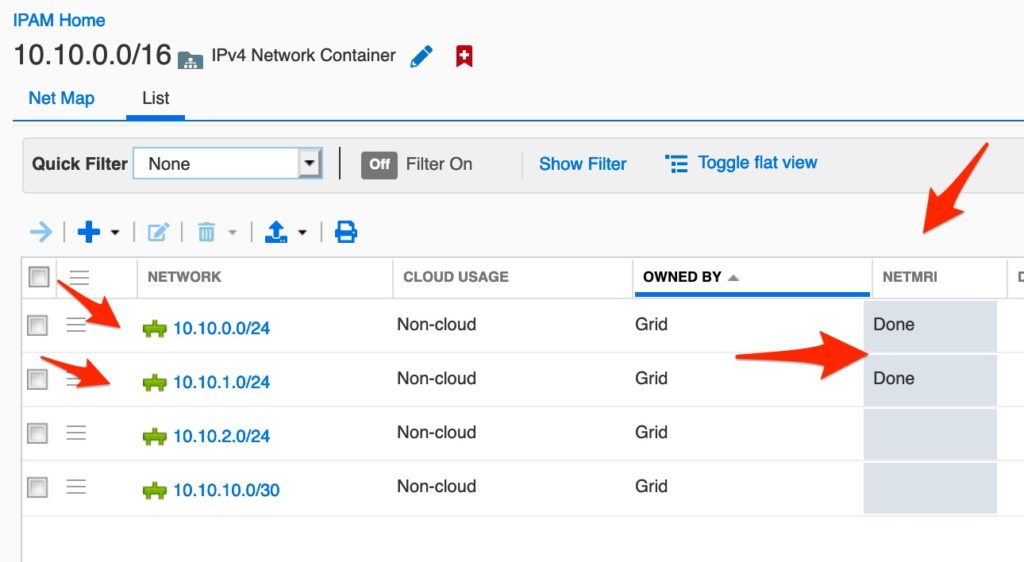 Netmri Get networks from IPAM and add to NetMRI for Discovery - Infoblox Blog