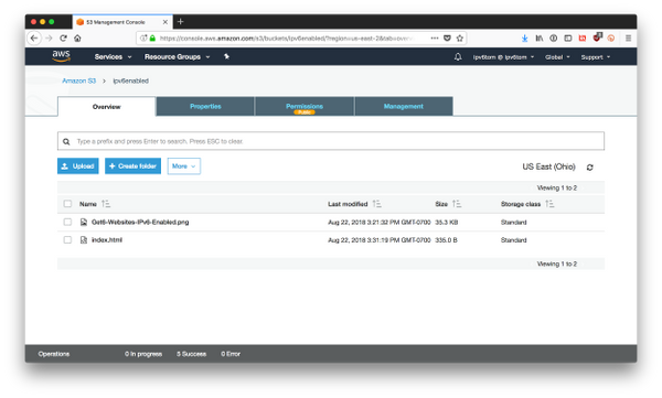 Uploaded index.html and graphic.