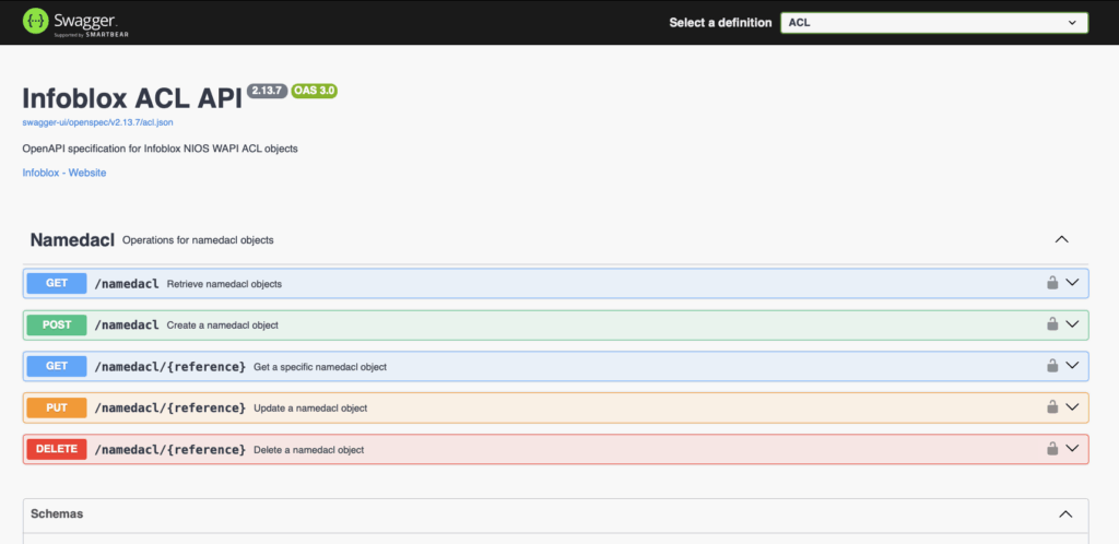 NIOS Swagger API with OpenAPI - Faster Automation