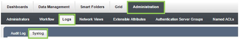 Infoblox Grid Manager - Blocked Queries