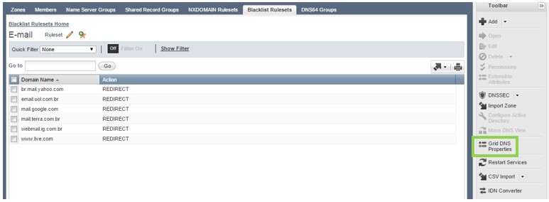 Infoblox Grid Manager - Enable Feature