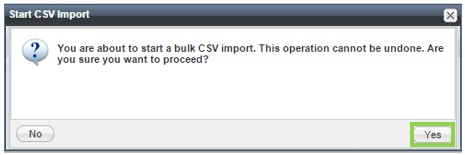 Infoblox Grid Manager - Start Import