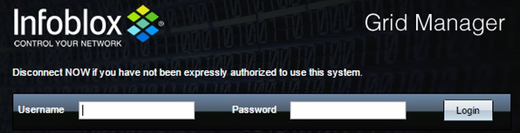 Infoblox Grid Manager