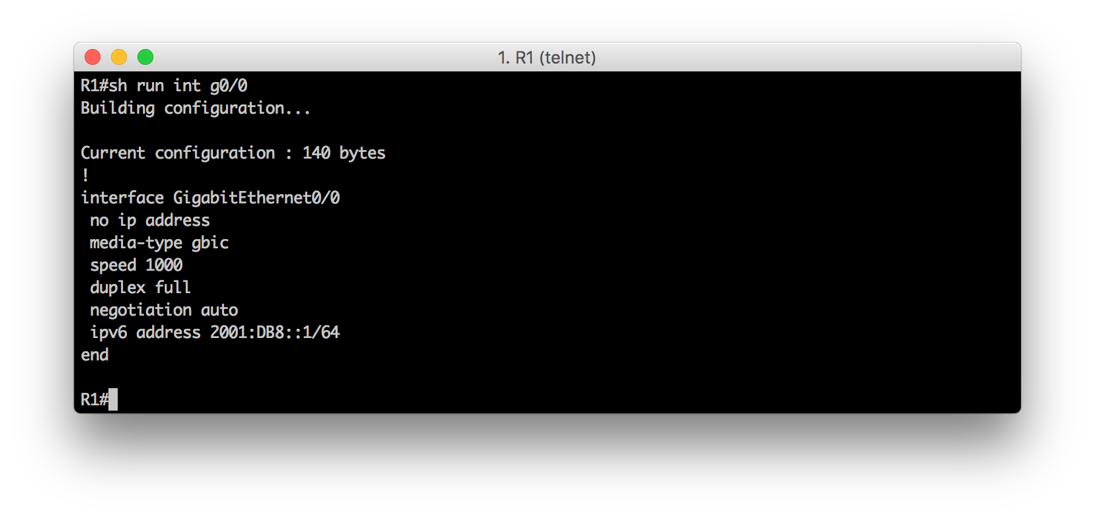 Configuration - GUA address/prefix