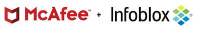 McAfee - Infoblox Logos