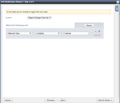Fig 11. Add notification step 2