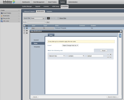 Fig 4. Notification conditions