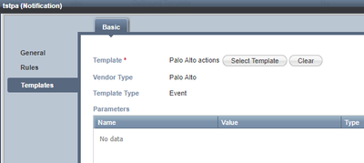 Fig 5. Notification template usage 