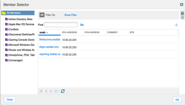 Traffic Capture Feature on NIOS GUI