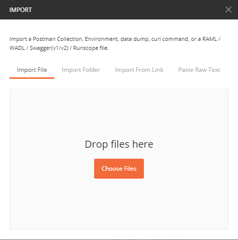 WAPI POSTMAN - Upload