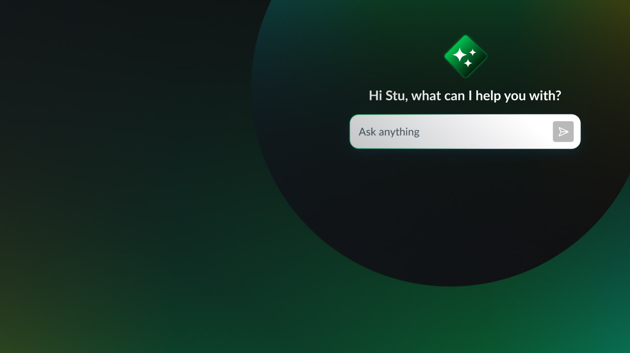 Dieses Element ermöglicht eine Interaktion mit dem Infoblox AI Assistant.