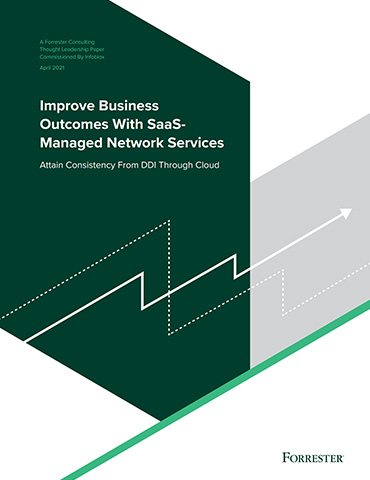 Estudio de Forrester Consulting: mejora de los resultados empresariales con servicios de red gestionados mediante SaaS