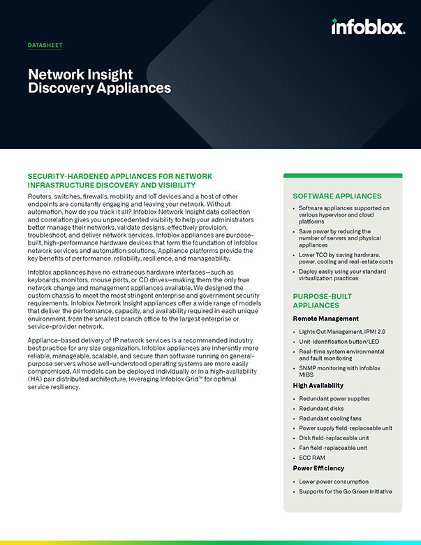 Network Insight: ve toda tu red con claridad | Infoblox