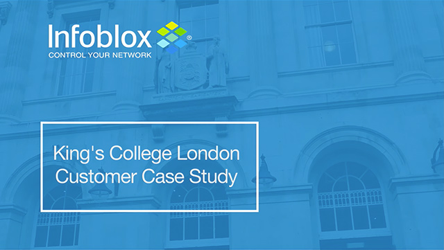 Kings College London confía en Infoblox