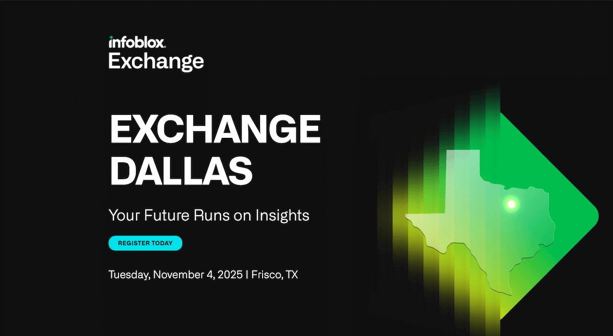 Infoblox Exchange 2025 – Dallas