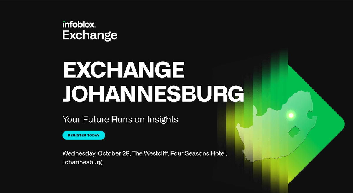 Infoblox Exchange 2025 – Johannesburg