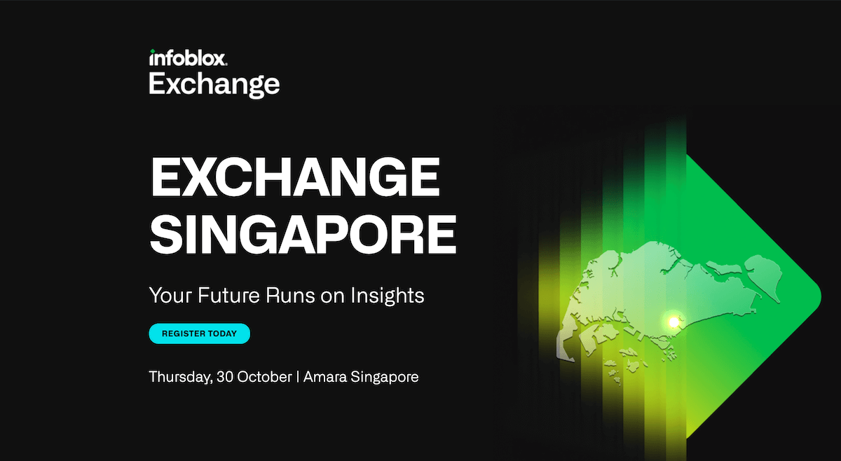 Infoblox Exchange 2025 - Singapore
