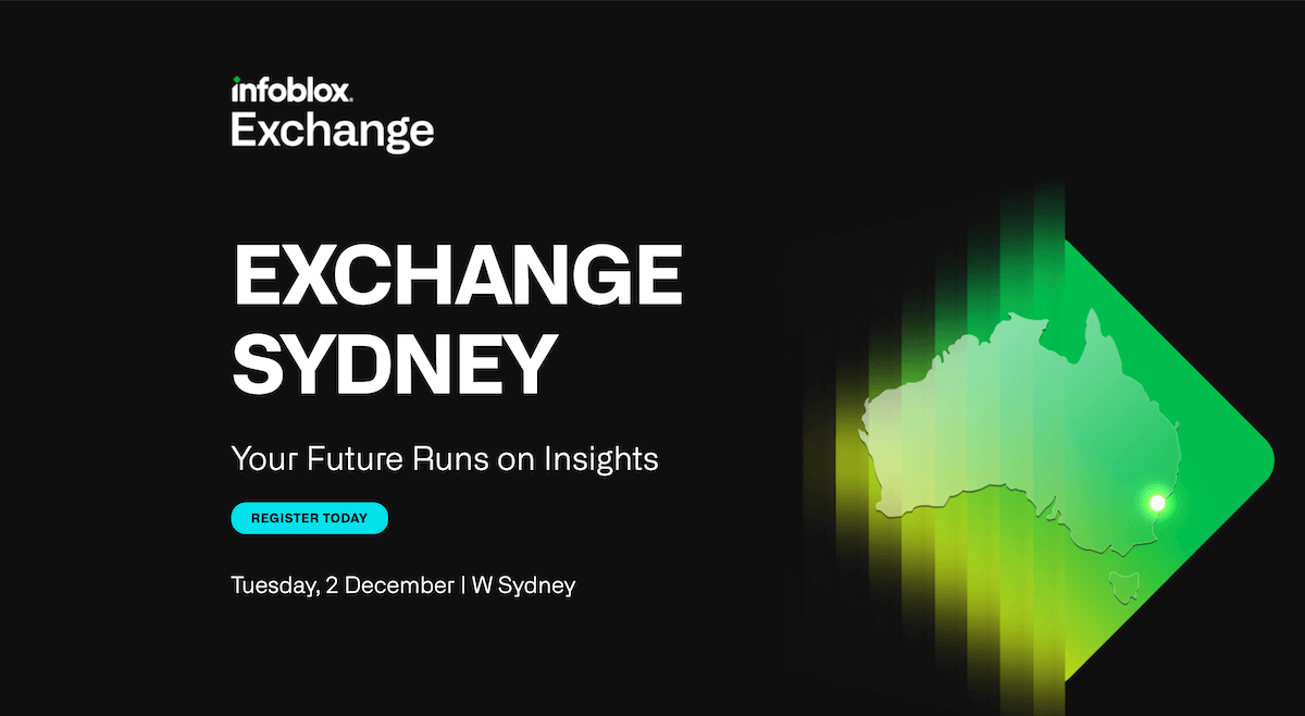 Infoblox Exchange 2025 – Sydney