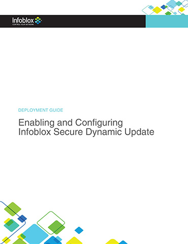 Enabling And Configuring Secure DNS Update
