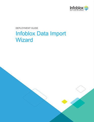 Infoblox Data Import Wizard