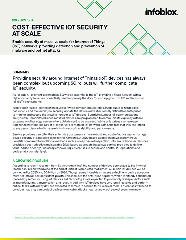 Cost-Effective IoT Security at Scale