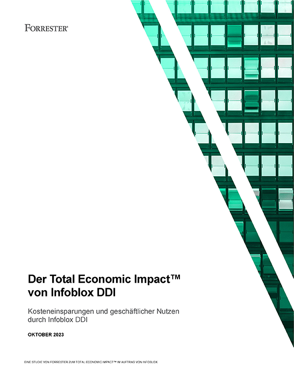 Der Total Economic Impact™ von Infoblox DDI