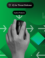Image of a hand clicking a mouse